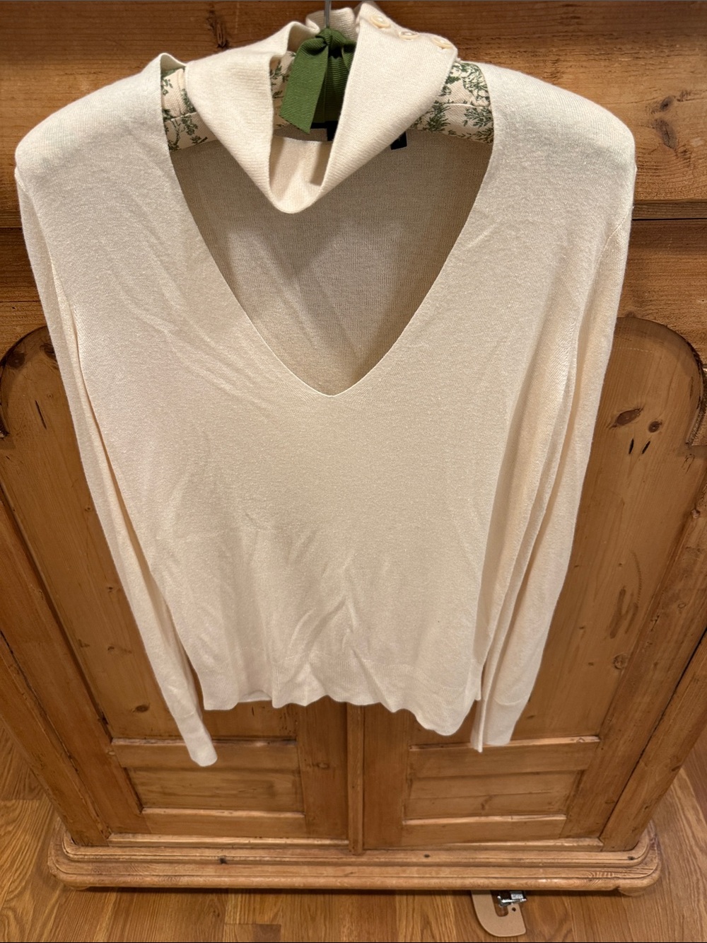 Theory tie neck sweater
